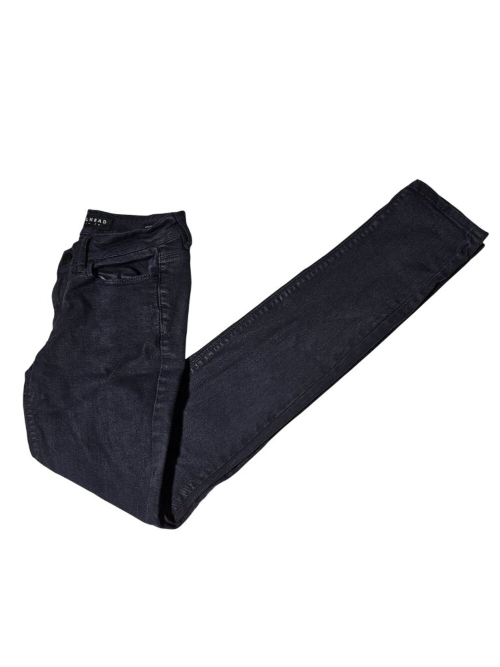 Bullhead Low Rise Skinniest Jeans Womens Size 25 Dark Gray Denim Pants